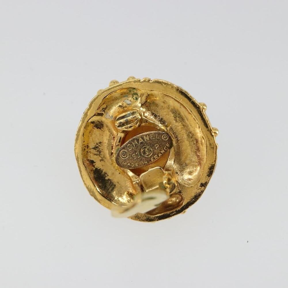Chanel CC Earring Gold - Picture 7 of 9
